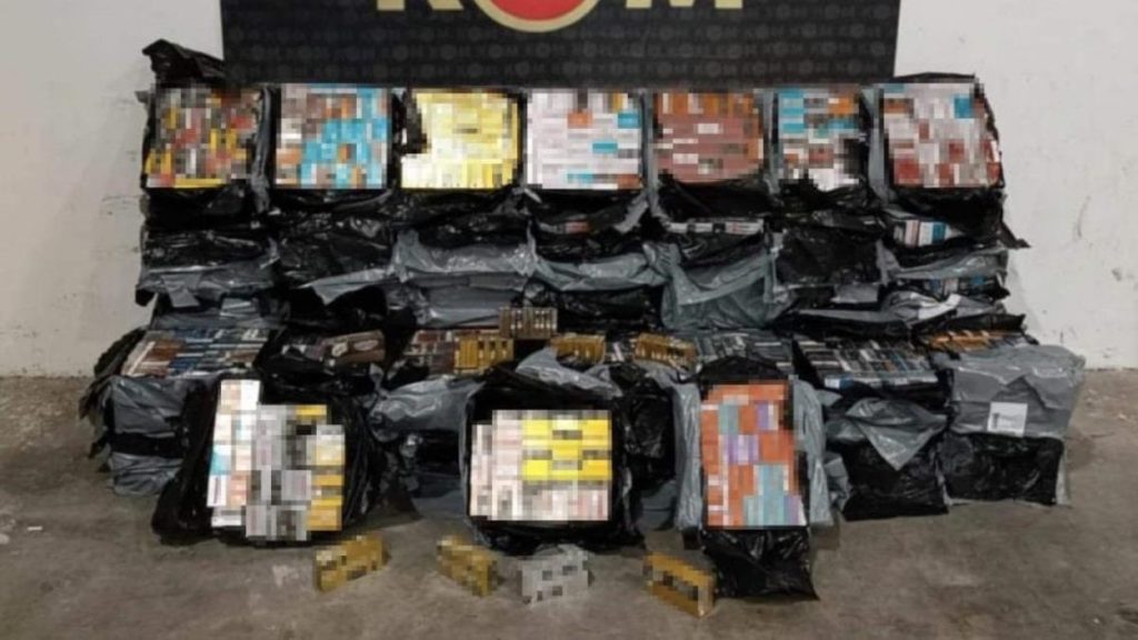 Sakarya’da 312 bin kaçak elektronik sigara tütünü ele geçirildi