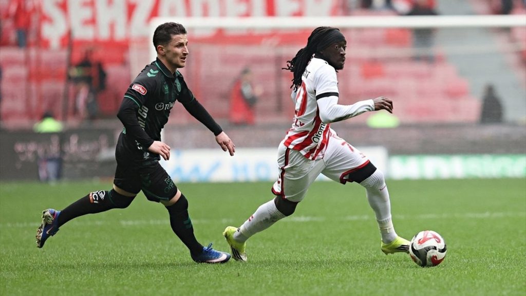 Samsunspor – Konyaspor maçında kazanan yok