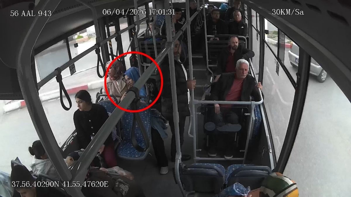 Siirt’te belediye otobüsünde fenalaştı