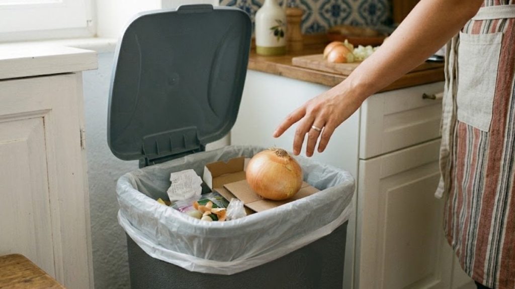 Temiz mutfağın sırrı buymuş: Çöp kutusundaki kokuyu sıfırlayan soğan yöntemi