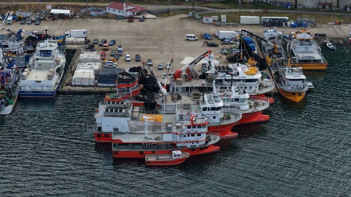 Trabzon’da balıkçılar ‘paydos’ dedi