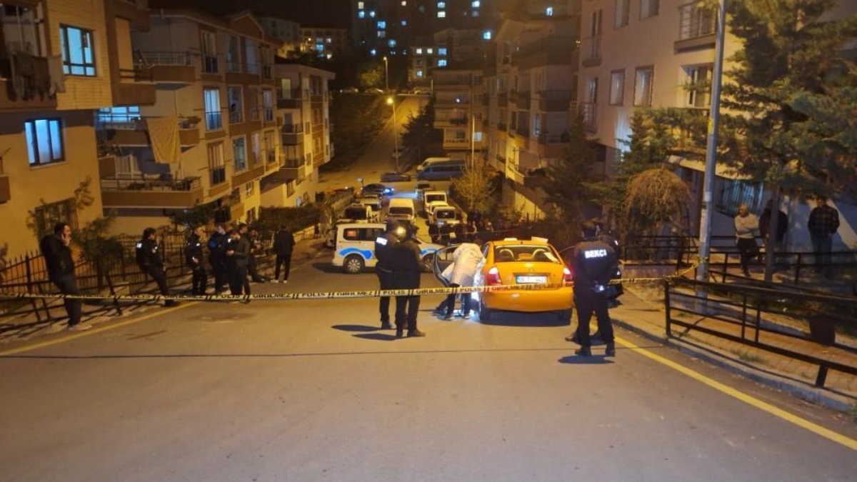 Ankara’da ticari takside silahlı kavga: 1 yaralı