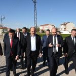 Başkan Altay, Başkan Kılca ve Genel Müdür Yılmaz Akçeşme Kentsel Dönüşüm Alanı ve Kadınlar Pazarı’nı İnceledi