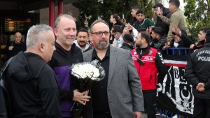 Beşiktaş kafilesi, Samsun’a geldi