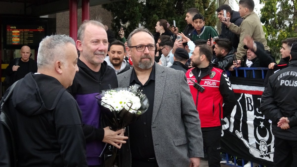 Beşiktaş kafilesi, Samsun’a geldi