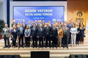 Borsa İstanbul’da Gong Gedik Yatırım’ın 35’inci Yılı Onuruna Çaldı
