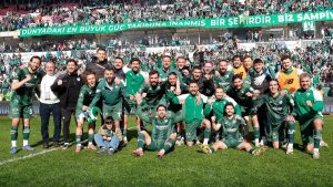 Bursaspor’un şampiyonluğuna bir puan kaldı