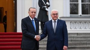 Cumhurbaşkanı Erdoğan, Almanya Cumhurbaşkanı ile görüştü