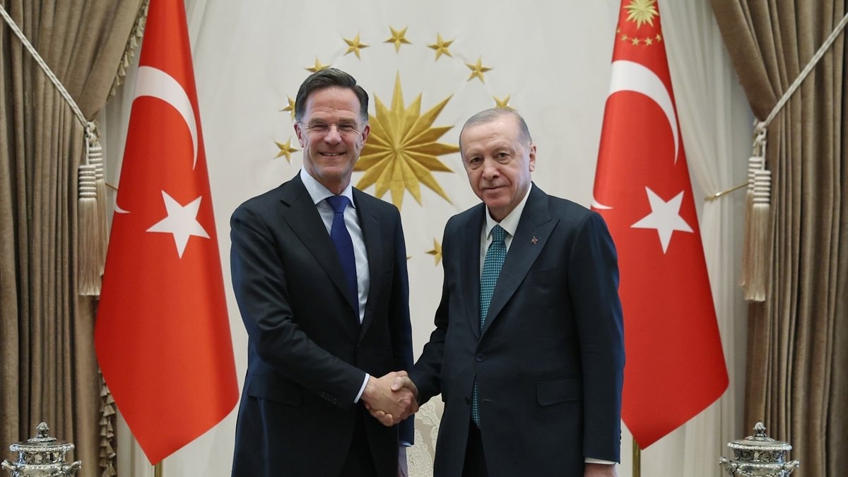 Cumhurbaşkanı Erdoğan, NATO Genel Sekreteri’ni kabul etti