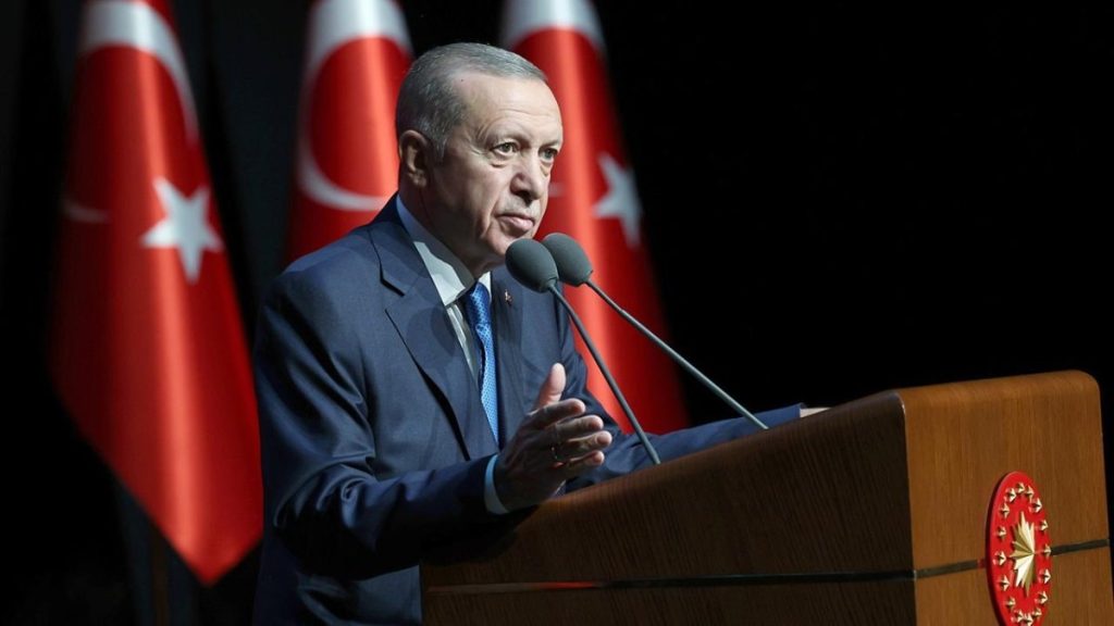 Cumhurbaşkanı Erdoğan, Parlamento Başkanlarını Kabul Programı’nda konuşuyor