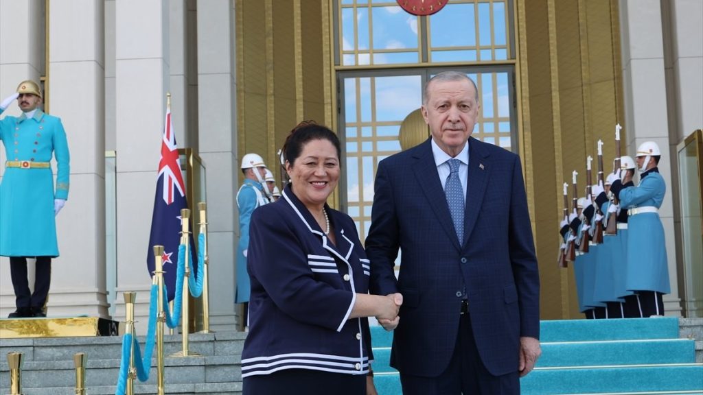 Cumhurbaşkanı Erdoğan, Yeni Zelanda Genel Valisi’ni kabul etti