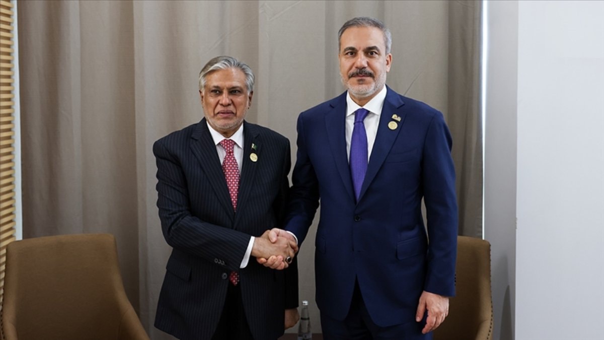 Dışişleri Bakanı Hakan Fidan, Pakistanlı mevkidaşıyla görüştü