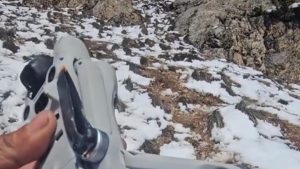 Erzincan’da ilginç olay: Kartal drone’u kapıp havalandı