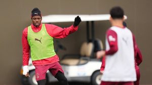Galatasaray’da Victor Osimhen takımla çalıştı