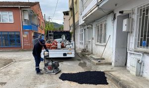 Gemlik Belediyesi Acil Müdahale Ekibi Sahada