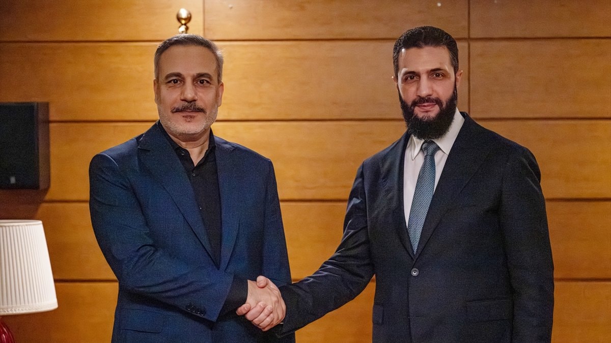 Hakan Fidan, Ahmed Şara ile Antalya’da görüştü