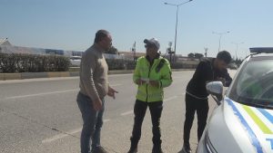 Hatay’da kırmızı ışıkta geçti, cezadan kaçamadı