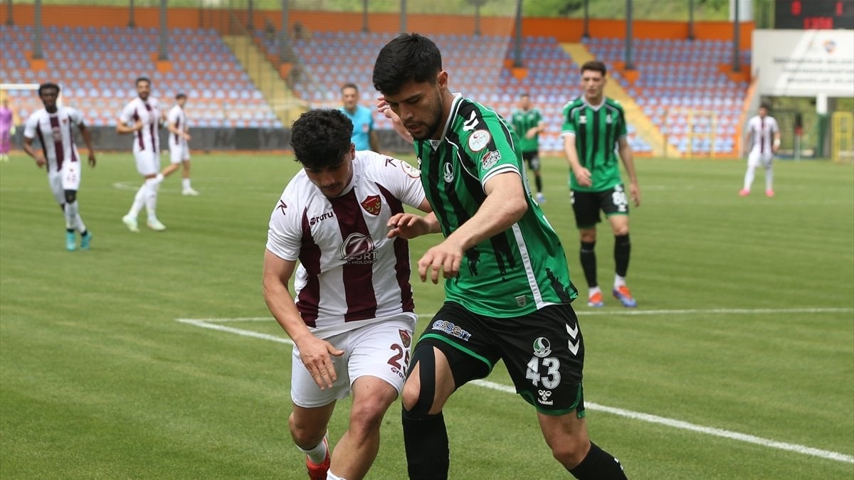 Hatayspor ile Sakaryaspor yenişemedi