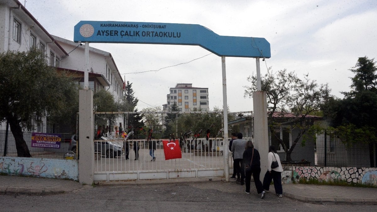 Kahramanmaraş’ta saldırının olduğu okul, geçici olarak kapatıldı
