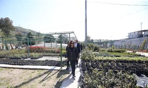 Karşıyaka Belediyesi üretiyor, parklar çiçek açıyor
