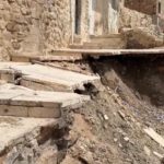 Mardin’de tarihi mahallede çökme