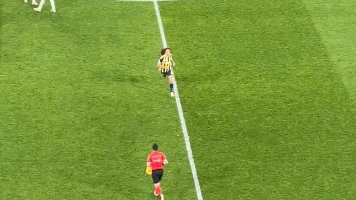 Matteo Guendouzi stadyumu böyle terk etti