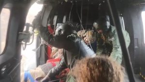 MSB duyurdu: Dağlık alanda yaralanan vatandaş helikopterle Erzurum’a getirildi