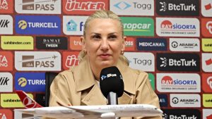 Necla Güngör Kıragası: İsviçre’ye karşı ilk defa bir puan aldık