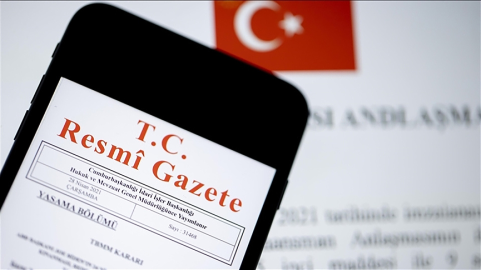 Resmi Gazete’de bugün (22.04.2026)