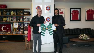 Rigobert Song, İbrahim Hacıosmanoğlu’nu ziyaret etti