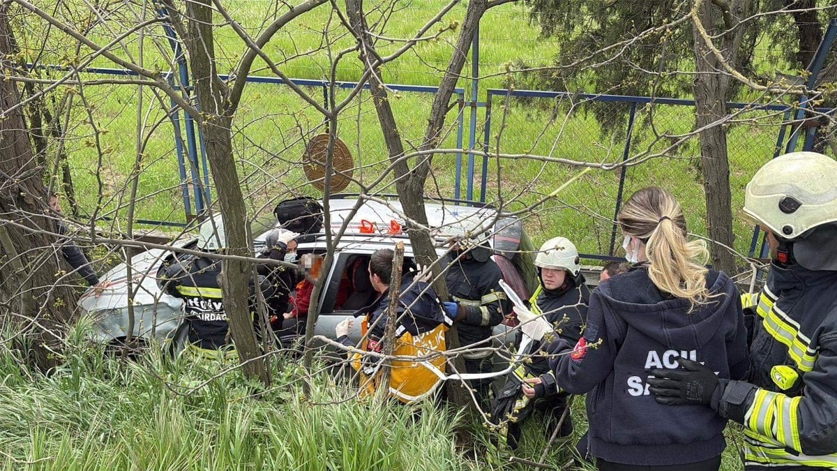 Tekirdağ’da kalp krizi geçirdikten sonra kaza yapan sürücü hayatını kaybetti